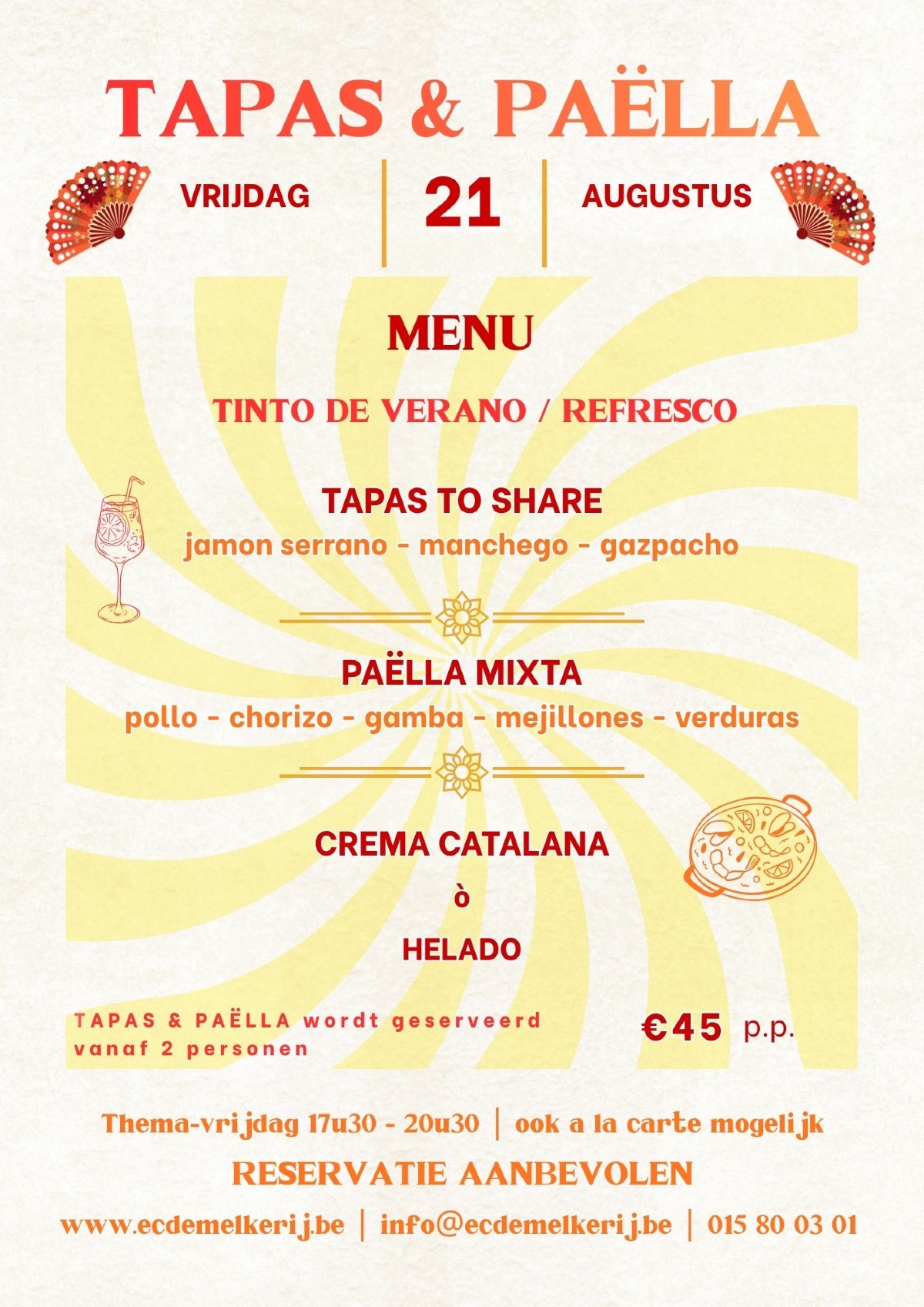 Tapas & Paëlla
